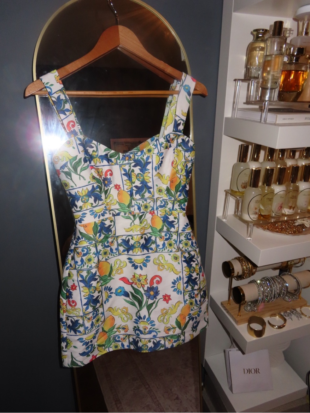 Showpo Janice Positano Print Mini Dress | US 2 | NWOT